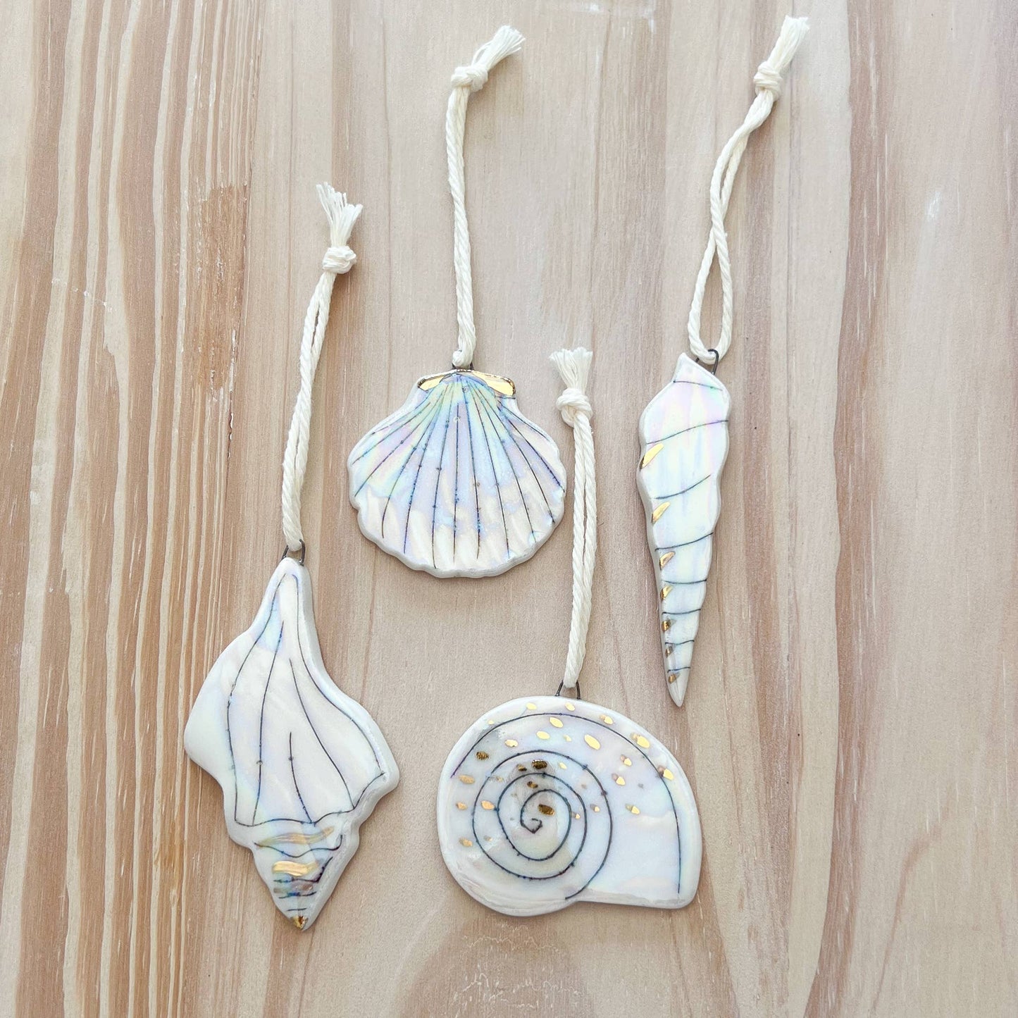 Mini Shell Ornament Set