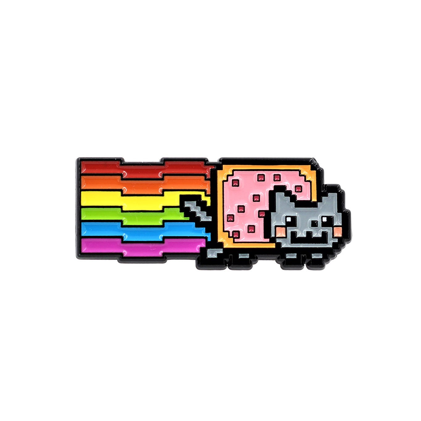 Nyan Cat Pin – Rainbow Cat Meme Enamel Pin