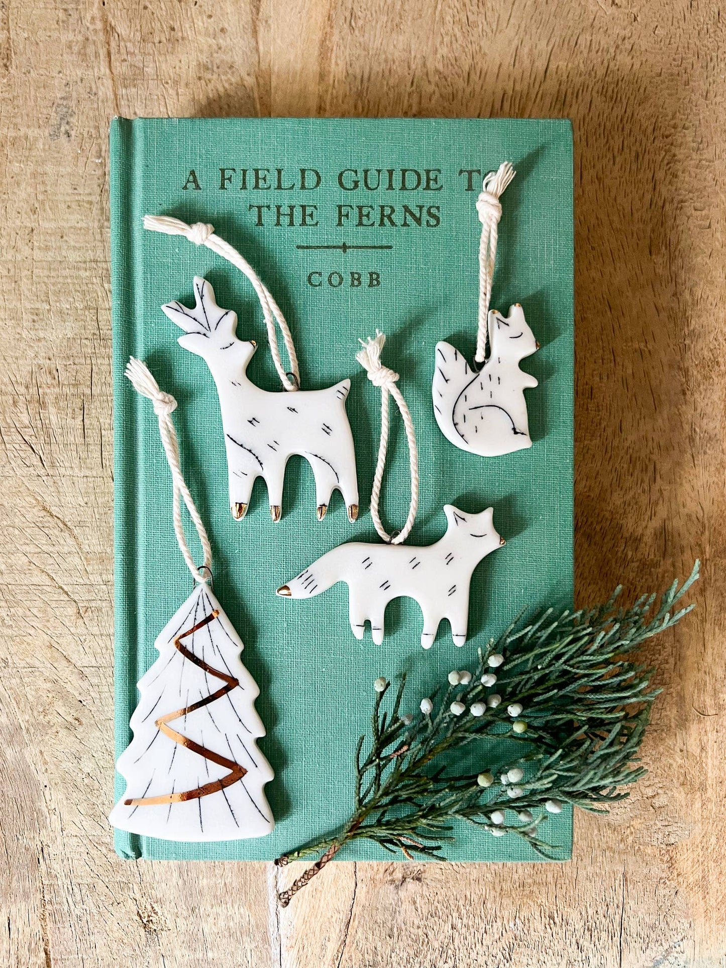 Mini Woodland Ornament Set