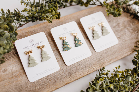 Christmas Tree Earrings