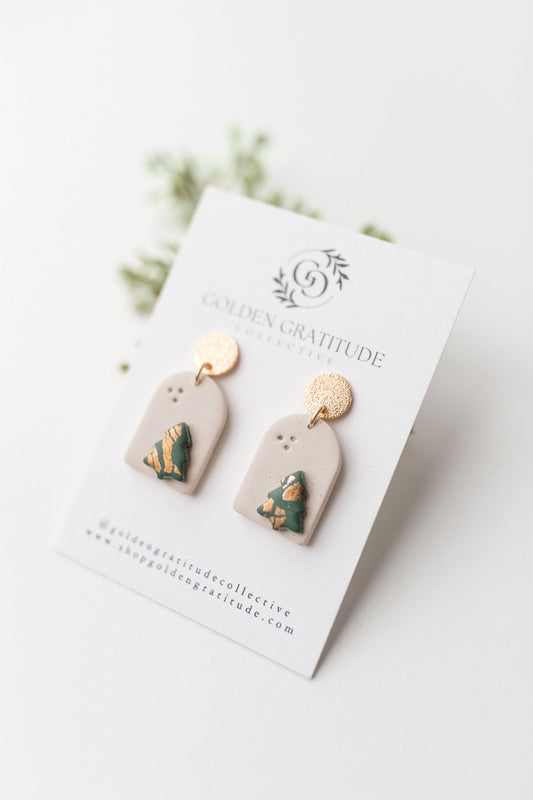 Arch Mini Tree Earrings