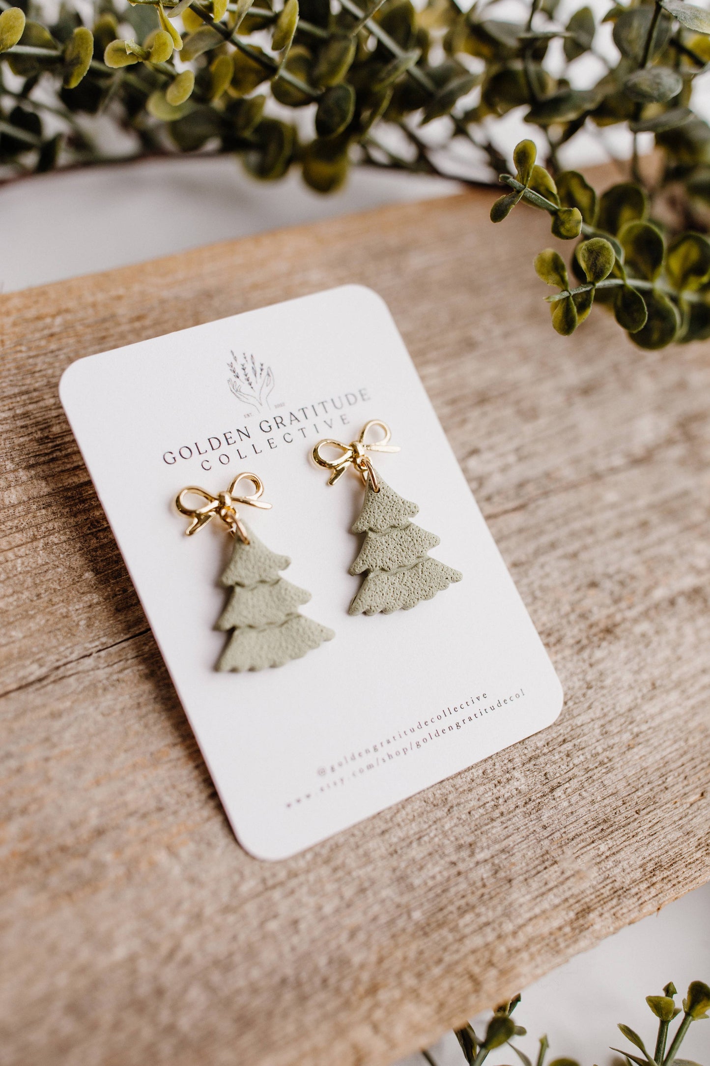 Christmas Tree Earrings