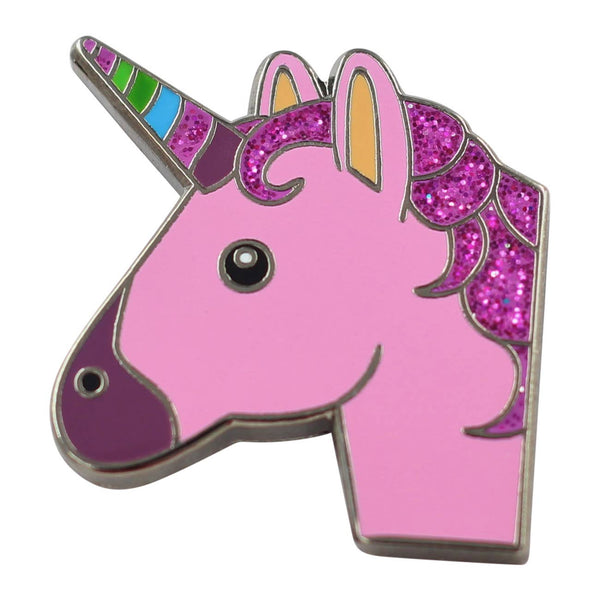 Unicorn Emoji Enamel Pin