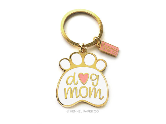 Dog Mom Keychain