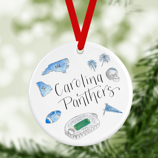 Carolina Panthers Ornament